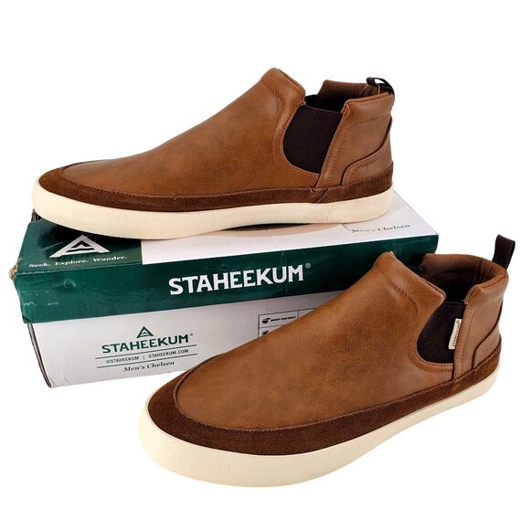 Staheekum 12 Sneaker Men\'s Blakely Chelsea Leather Boot Suede Slip-on Shoes main image 12